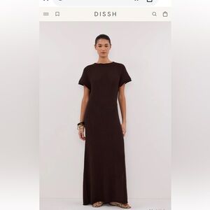 DISSH — (NWOT) Erin Knit Maxi Dress — Size L